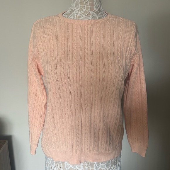 TALBOTS Sweater in PEACH - Picture 1 of 8